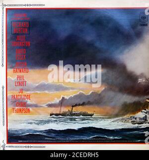 War of the Worlds (Jeff Wayne's musical version of the), 1978. Double LP back Cover, Zagreb, Croatie Banque D'Images