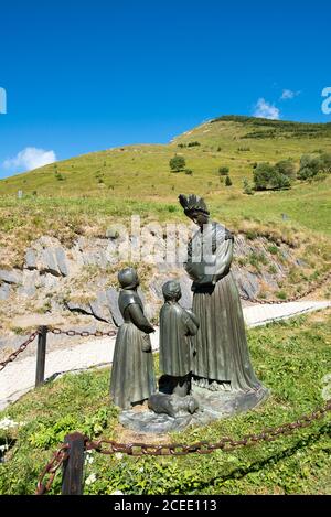 Notre Dame de la Salette, France Banque D'Images