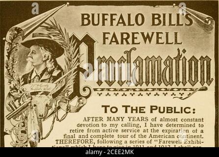 . Des vies palpitantes de Buffalo Bill, Col. Wm. F. Cody, le dernier des grands scouts et Pawnee Bill, le major Gordon W. Lillie (Pawnee Bill) chef blanc des Pawnees. ards Friendand Foe d'une manière appropriée. J'ai adoré Bufifalo Bill quand un enfant, adoré himin jeunesse, et maintenant dans la vie mon enfant le plus beau dreamshave devenir cristallisé en fait par le plaisir et l'honneur de le rencontrer, de le connaître et de la valeur de son bon ami-navire. Je veux que chaque garçon-homme et chaque homme-garçon de theworld connaissent Buffalo Bill et Pawnee Bill comme je le sais, je veux mettre ces deux plus grands de nos livingfrontiermen comme un exa Banque D'Images