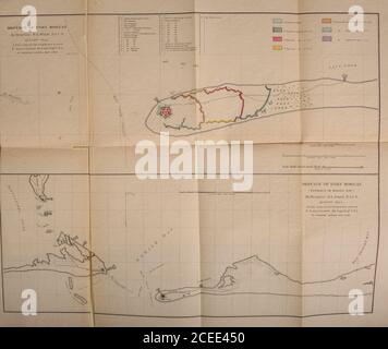 . La bataille de Mobile Bay, et la capture des forts Powell, gaines et Morgan, par les forces maritimes et terrestres combinées des États-Unis sous le commandement du contre-amiral David Glasgow Farragut et du major-général Gordon Granger, août 1864. 8.8 26,103 8 1.5 370 1,700 1,495 19.9 26,385 9 1.5 350 1,700 1,518 20.5 27,203 10 1.5 370 1,700 1,523 20.3 27.383 11 1.5 360 1,700 1,519 21.3 27,239 12 1.5 360 1,700 1,518 20.0 27,203 13 1.5 370 1.700 1,519 19.8 27,239 14 1.5 370 1,700 1,517 20.7 27,168 la charge de poudre de service est de trois cent dix-sept cents de poudre de 1.5 pouces. Poids du projectil Banque D'Images