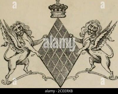 . Le peerage de l'Empire britannique tel qu'il existe actuellement : arrangé et imprimé à partir des communications personnelles de la noblesse. Jumeaux, [[--|--]. 11 octobre 1821. e Seymour, b. 5 février 1823. 7 Edward, b. 22 septembre 1824. 8 Harriet-Louisa, n. Avril 1828.!) Glastonbury, b. 23 juin 1829. 10 Ailtluide, b. 29 novembre 1830, d. 21 juin 1837. 11 William-Wyndham, b. 22 janvier 1831. 9 l'honorable Caroline, b. 6 octobre 1792, Lady Wenlock.10 Hun. William, b. 11 juin 1796, d. 25 avril 1802. (./•&lt;■«&lt;/()«.—1788. Cenf(ilog!/.—Voir Genealogical Volume.Motto.— NC vile velis : Incline to Nothing base.Town Residence.—10, ne Banque D'Images