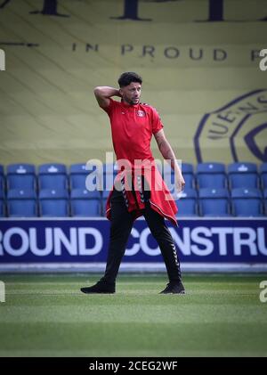 LONDRES, ANGLETERRE. 1ER SEPTEMBRE 2020 lors du match de Trophée EFL entre AFC Wimbledon et Charlton Athletic au Kiyan Prince Foundation Stadium, Londres. (Credit: Tom West | MI News) Credit: MI News & Sport /Alay Live News Banque D'Images