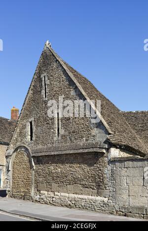 Village de Lacock et paroisse civile dans le comté de Wiltshire, Angleterre, Banque D'Images
