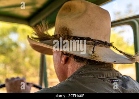 Visite guidée par SAB Lord dans l'Outback australien Banque D'Images