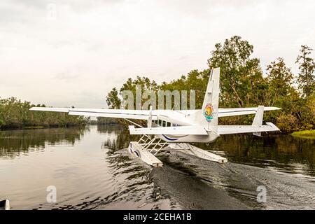 Outback Float plane Adventures à l'extrémité supérieure de l'Australie Banque D'Images