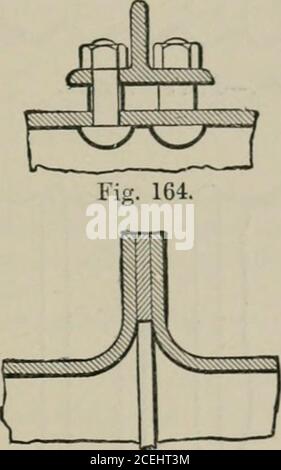 . Un manuel de génie maritime : comprenant la conception, la construction et le travail des machines marines. Figure 165.. Figure 166. Banque D'Images