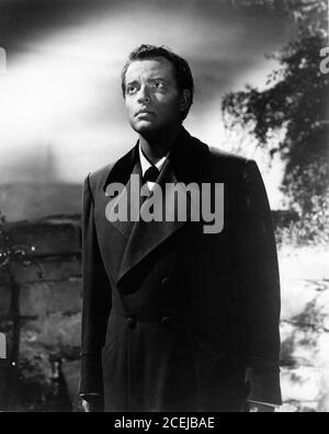 ORSON WELLES comme Edward Rochester dans JANE EYRE 1943 directeur ROBERT STEVENSON livre Charlotte Bronte scénario Aldous Huxley John Houseman Et Robert Stevenson musique Bernard Herrmann Fox du XXe siècle Banque D'Images