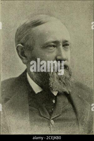 . Histoire des États-Unis depuis la première découverte de l'Amérique jusqu'à l'heure actuelle. AGRANDISSEMENT de Levi P. Morton 36 [1888 Harrison, de Virginie, ardent patriote revolu-tionnaire, signataire de la Déclaration d'indépendance. Un ancien scion du. La famille Benjamin Harrison avait servi comme major-général dans l'armée Cromwells et avait été exécuté en désignant le mandat de mort du roi CharlesI. Le candidat républicain est né le 1838} CAMPAGNE PRÉSIDENTIELLE DE 1888 37 une ferme à North Bend, Ohio, août 20,1833. Les garçons ont fait leurs premières études dans une école en rondins. Il a ensuite fréquenté l'Université de Miami Banque D'Images