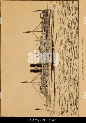 . Comment connaître la ville de New York : un guide fiable et pratique, ayant son point de départ à l'hôtel Grand Union, juste en face du dépôt Grand Central. Mallory & Co., agents, Pier 20, East River. New-York et Charleston Steamship Company.—New York à Charleston, S. C. les lundis, mercredis et vendredis, 3 p.p.m. Pier 29, E. R. Tarifs, première cabine, 20 $ ; excursion, 32 $. Ocean Steamship Company.—de New York à Savannah, les lundis, mercredis, vendredis et samedis, 3 h New Pier 35, N. R., au pied de Spring Street. Tarifs, première cabine, 20 $ ; excursion, 32 $. G. M. Sorrel, agent, sur Pier. Ancien D Banque D'Images