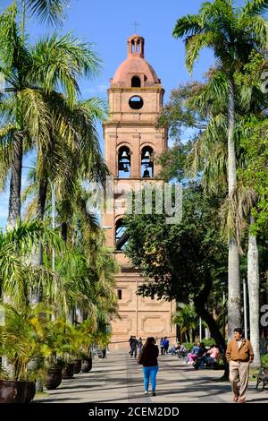 Bolivie Santa Cruz de la Sierra - Cathédrale de Santa Cruz - Catedral Metropolitana Basilique Menor de San Lorenzo de Santa Cruz Banque D'Images