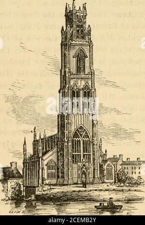 . Les vieux monuments et personnages historiques de Boston. Est si parlé par Wood, l'un des premiers écrivains aboutBoston; le lecteur saura que Beacon et ses deux outlyingspurs de Cotton (Pemberton) et Mt. Vernon est synonyme. Le 7 septembre 1630 (ancien style), dans une cour de Charlestown, il a été ordonné que Trimountain s'appelle Boston. Beaucoup de ces bâtisseurs avaient déjà pris leur résidence là-bas, et là le cadre de la maison des gouverneurs était voiture-ried, et les gens ont commencé à construire leurs maisons againstwinter. S'accrochant aux anciennes associations de terres thirindigènes, les colons ont nommé leur n Banque D'Images