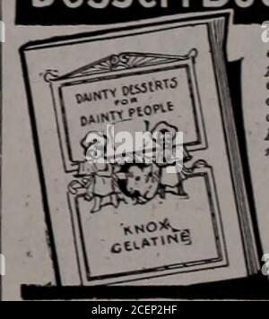 . Herald chrétien. Dessert Book FREE The KNOX Recipe Book — andenough Gftaiine to make one^«/—assez pour essayer la plupart des oneol nos desserts, puddingfs. Saladdhigels, aussi glace, glaces, bonbons, etc. Livre de recettes foryo^rnepiersname^pint sample gratuit pour IC Stamp. KNOXGELATIN 255 KNOX AvenueJohnstown, N. Y. ^ face Powder ^ i^ MIROIR D'AUTUMNS reflète les plaisirs de l'été, alors que la nature dans la beauté trium-phant se prépare pour l'hiver. LABLACHEconserve et restaure ce delicatetouch de raffinement, un fairteint, qui se qualifie - pour le favoriage social et de préférence. Refuser les sous-stltates ils peuvent être dan-gero Banque D'Images