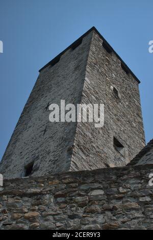 Tour de castlegrande à Bellinzona Banque D'Images