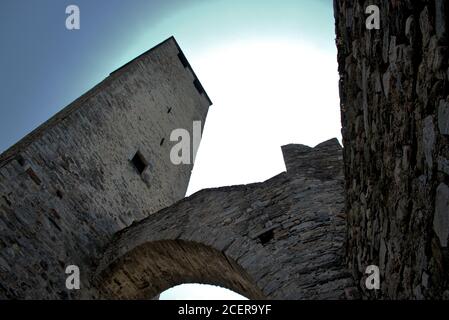 Tour de castlegrande à Bellinzona Banque D'Images