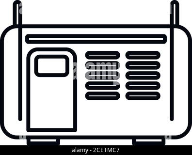 Icône soudure électrique. Décrivez l'icône du vecteur de soudure électrique pour la conception de la bande isolée sur fond blanc Illustration de Vecteur