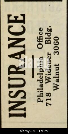 . Washington (District de Columbia), annuaire de la ville. Banque D'Images