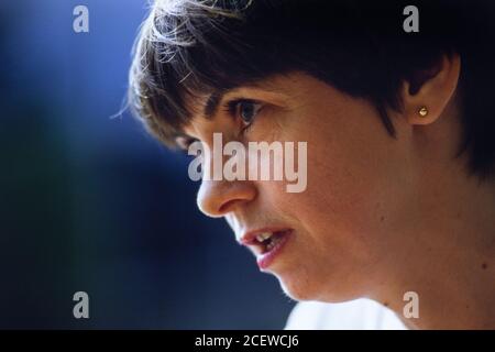 Lesley Brown, rédactrice en chef des dictionnaires à la Oxford University Press, Walton Street, Oxford. 13 août 1993. Photo: Neil Turner Banque D'Images