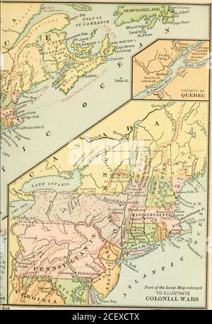 . L'excelsior de Sadlier étudie dans l'histoire des États-Unis, pour les écoles. Oopsff-i^M im DN^AMiKPnet i ?. SECTION III.A. D. 16 0 0 À A. D. 17 00. ETUDE ]N0. 1, VIRGINIE. Banque D'Images