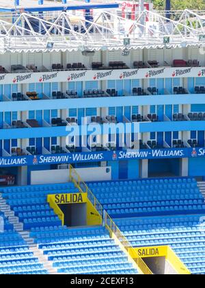 Stade Cuscatlan à San Salvador, El Savador. Plus grand stade de football d'Amérique centrale. L'équipe nationale de football d'El Salvador est à la maison. Estadio Cuscatlán. Banque D'Images