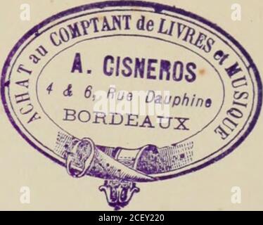 . Maimouna, ballet pantomime en un acte et deux tableaux de madame Tiny Beon et de M. F. Ambrosiny : represente pour la première ennemi a Bruxelles sur la scène du Théâtre Royal de la monnaie janvier 1906. Banque D'Images