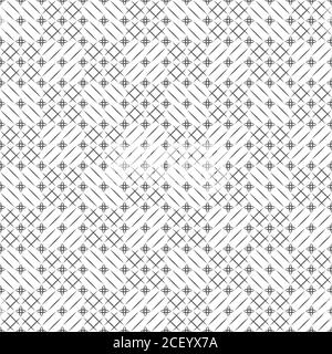 Motif sans couture. Texture moderne et élégante avec des étoiles à répétition régulière, des grilles linéaires, des lignes fines. Arrière-plan abstrait géométrique tendance. Vecteur eleme Illustration de Vecteur