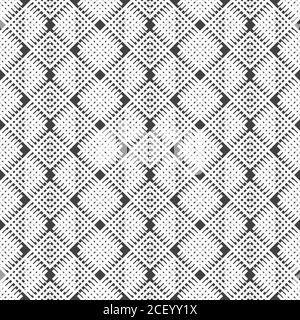 Vector pattern. transparente Abstract background. Texture moderne et élégant avec des losanges, répéter régulièrement les lignes pointillées fine. Desi contemporain Illustration de Vecteur