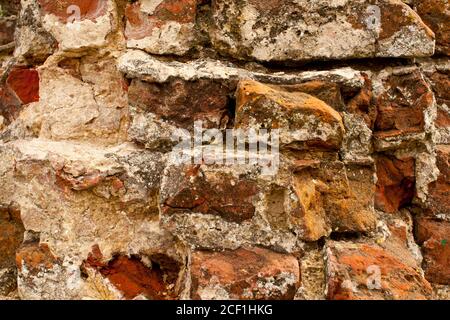 Ruines du château de Szubin (Pologne) Banque D'Images