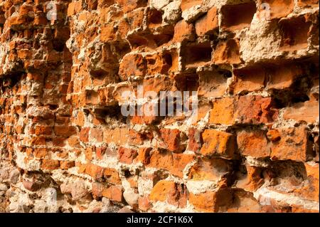 Ruines du château de Szubin (Pologne) Banque D'Images