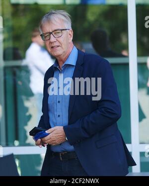 Potsdam, Allemagne. 03ème septembre 2020. Dietmar Bartsch, chef du groupe parlementaire Die Linke, vient à l'hôtel de congrès au début de la séance privée. Credit: Annette Riedl/dpa/Alay Live News Banque D'Images