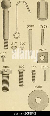 . Liste des pièces : machines nos 44-1 à 44-3, 44-8, 44-9, 44-13, 44-17, 44-20, 44-22 à 44-24, 44-28, 44-29, 44-72, 44-74, 44-75. Banque D'Images