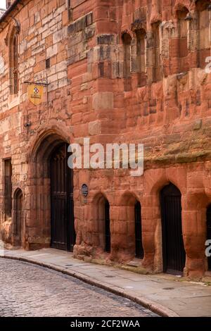 Royaume-Uni, Angleterre, Coventry, Bayley Lane, St Mary’s Guildhall, (1340-1460) premier siège du gouvernement local Banque D'Images