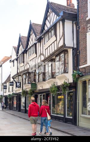 Mulberry Hall du XVe siècle, Stonegate, York, North Yorkshire, Angleterre, Royaume-Uni Banque D'Images