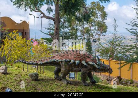 Parque Cretácico près de sucre, sucre, capitale constitutionnelle de la Bolivie, capitale du département de Chuquisaca, Bolivie, Amérique latine Banque D'Images