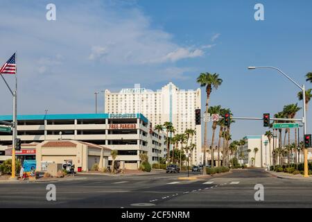 Laughlin, 22 AOÛT 2020 - vue extérieure du casino Edgewater Banque D'Images