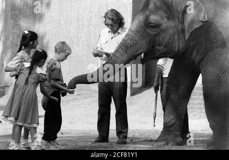 Le zoo de Londres et la Zoological Society of London sont un mélange complexe d'éducation, de recherche scientifique, de conservation et d'attraction touristique. 16 septembre 1992. Photo: Neil Turner Banque D'Images