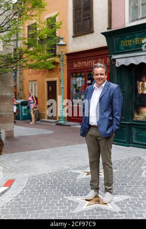 Rouille, Allemagne. 03ème août 2020. Michael Mack, associé directeur d'Europa-Park à Rust, se trouve sur le terrain du parc d'attractions. Credit: Philipp von Ditfurth/dpa/Alay Live News Banque D'Images