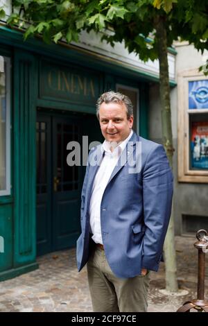 Rouille, Allemagne. 03ème août 2020. Michael Mack, associé directeur d'Europa-Park à Rust, se trouve sur le terrain du parc d'attractions. Credit: Philipp von Ditfurth/dpa/Alay Live News Banque D'Images