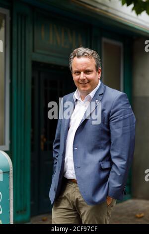 Rouille, Allemagne. 03ème août 2020. Michael Mack, associé directeur d'Europa-Park à Rust, se trouve sur le terrain du parc d'attractions. Credit: Philipp von Ditfurth/dpa/Alay Live News Banque D'Images
