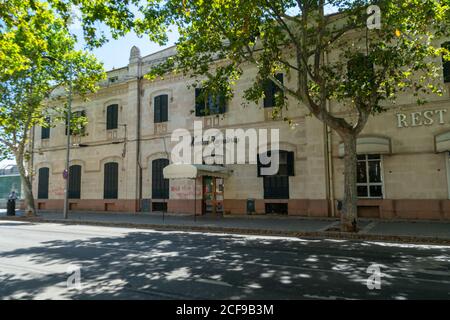 MAJORQUE, ESPAGNE - 17 juillet 2020 : Palma, Majorque, Espagne - 17 JUILLET 2020. La Plaza Espana à Palma de Majorque dans le centre-ville Banque D'Images