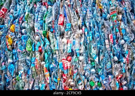 Usine de recyclage en Guadeloupe Banque D'Images