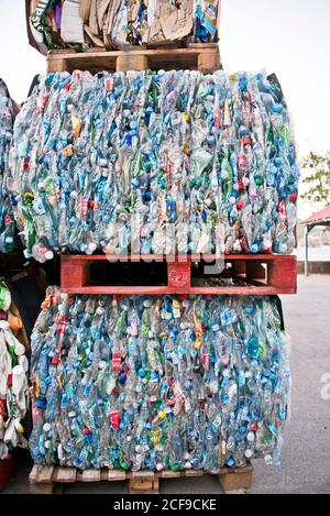 Usine de recyclage en Guadeloupe Banque D'Images