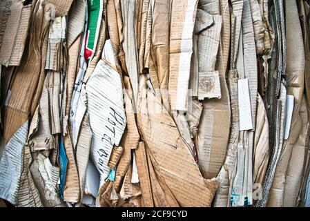 Usine de recyclage en Guadeloupe Banque D'Images