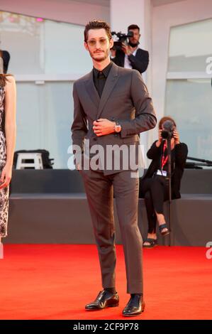 Venise, Italie. 03ème septembre 2020. Pierre Niney participant à la première 'Amants/Loverss' au 77e Festival International du film de Venise le 3 septembre 2020 à Venise, Italie crédit: Geisler-Fotopress GmbH/Alay Live News Banque D'Images