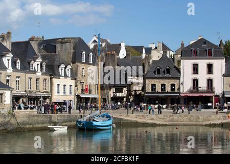 Vieux port, Auray France, France Banque D'Images