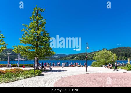 Titisee, Titisee-Neustadt, Forêt Noire, Bade-Wurtemberg, Allemagne, Europe Banque D'Images