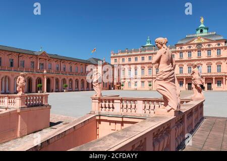 Résidence Château Rastatt, Bade-Wurtemberg, Allemagne Banque D'Images