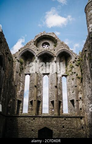 Chapelle de Cormac, Rock de Cashel, Irlande Banque D'Images