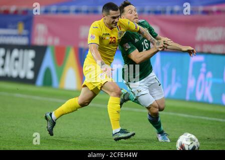 Roumanie contre Irlande du Nord , Bucarest 04.09.2021 , Ligue des Nations de l'UEFA 2021 Banque D'Images