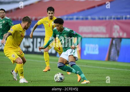 Roumanie contre Irlande du Nord , Bucarest 04.09.2021 , Ligue des Nations de l'UEFA 2021 Banque D'Images