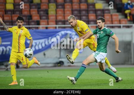 Roumanie contre Irlande du Nord , Bucarest 04.09.2021 , Ligue des Nations de l'UEFA 2021 Banque D'Images